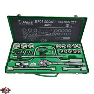 جعبه بکس 28 پارچه 1/2 هنس مدل 4624