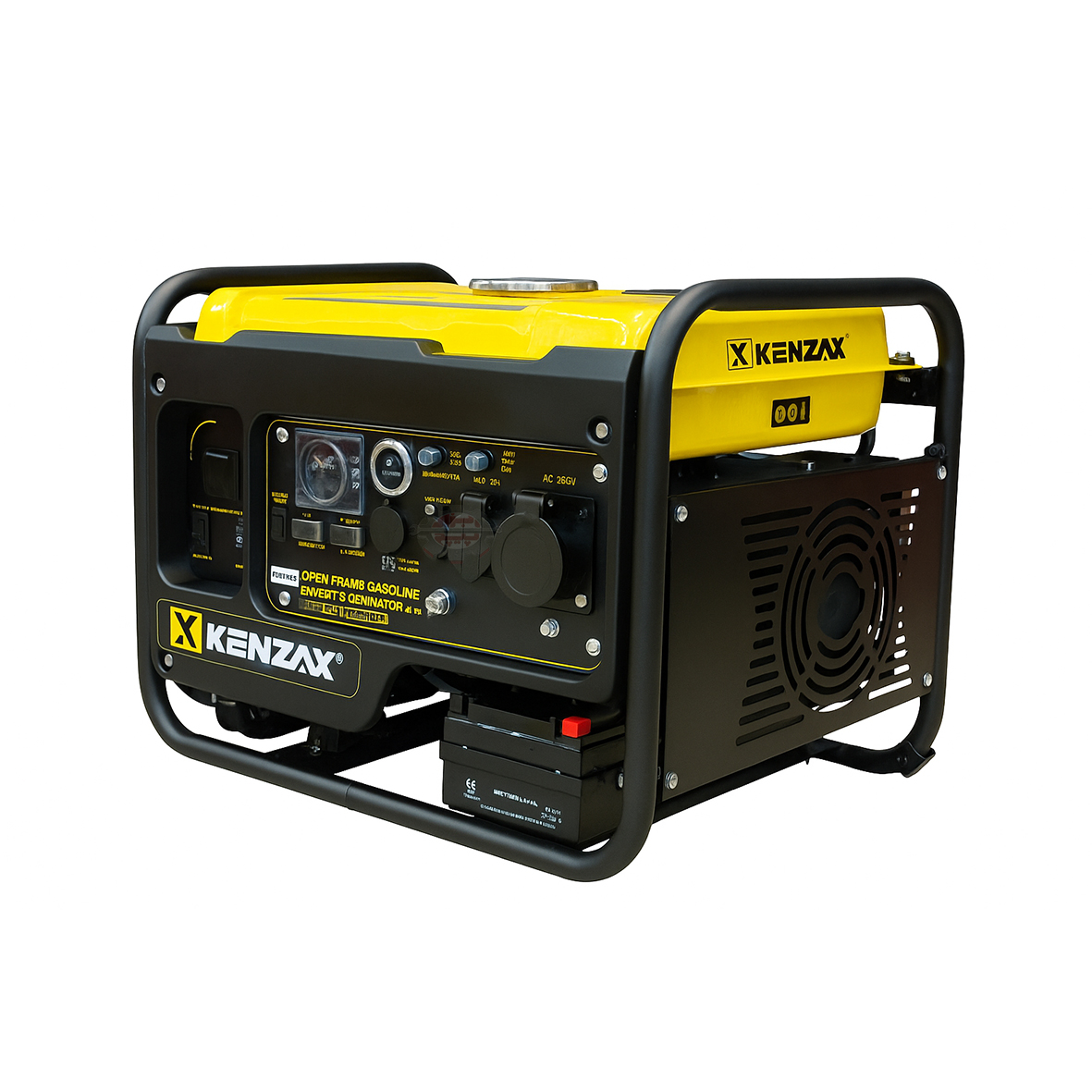 موتور برق اینورتری 5200 وات کنزاکس 6106 - موتور برق اینورتری کنزاکس - ژنراتور ریموت دار همراه با ATS فرم محکم - مونور برق مناسب برای تجهیزات حساس