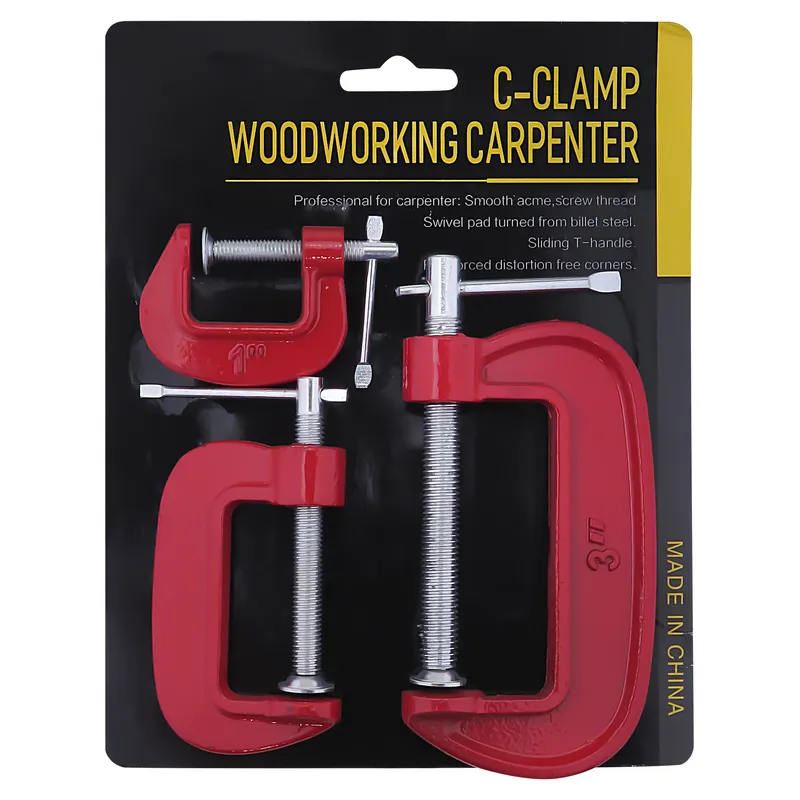 گیره سی کلمپ مدل C -CLAMP -3 بسته 3 عددی